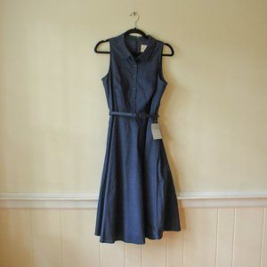 Gal Meets Glam Rose Dress, Navy, size 10, NWT